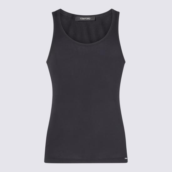 26SS 톰포드 긴팔 티셔츠 T4D10 1210002 BLACK - TOMFORD