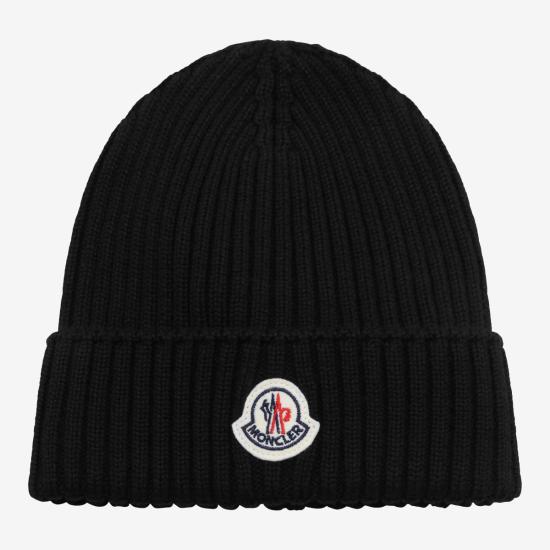 26SS [키즈] 몽클레어 모자 L19543B00006 M1131999 Black