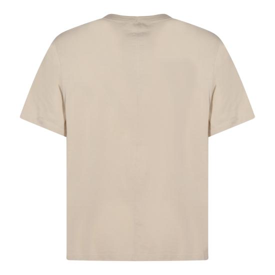 26SS 릭 오웬스 반팔 티셔츠 RU01F2232 JA138 SAND - RICK OWENS