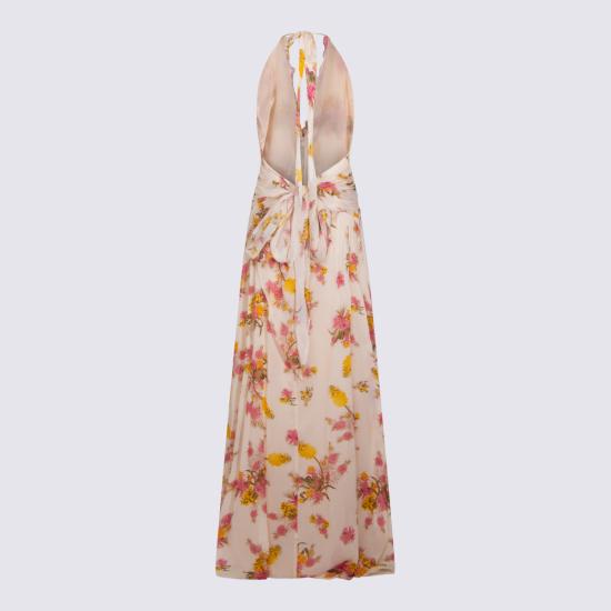 26SS 블루마린 롱 원피스 P622A818A F8177 AMBERLIGHT BUBBLE - BLUMARINE