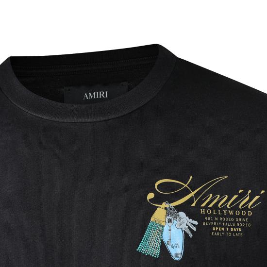 26SS 아미리 반팔 티셔츠 AMTOJR1057 001 BLACK - AMIRI