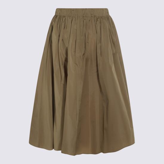 26SS 막스마라 미디 스커트 2611101032600 10125055 KAKI - MAX MARA