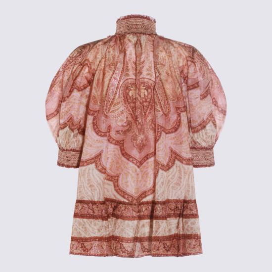 26SS 짐머만 블라우스 5655TRS262 TBML TAPESTRY BURGUNDY MULTI - ZIMMERMANN