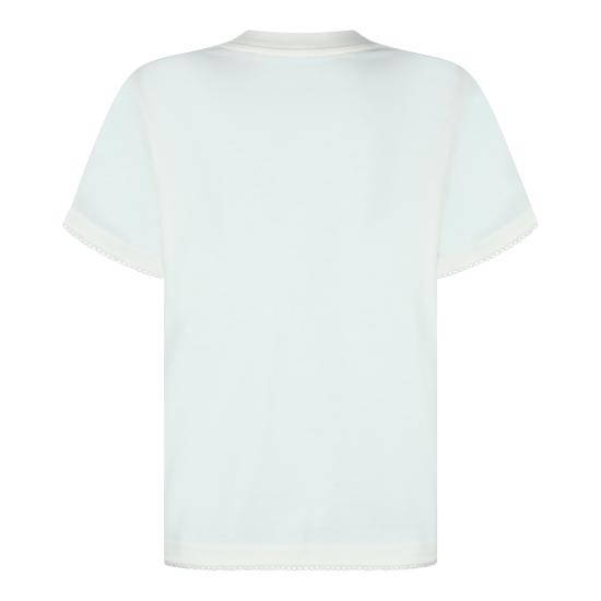 26SS 몽클레어 반팔 티셔츠 L10938C00027 89AUO034 WHITE - MONCLER