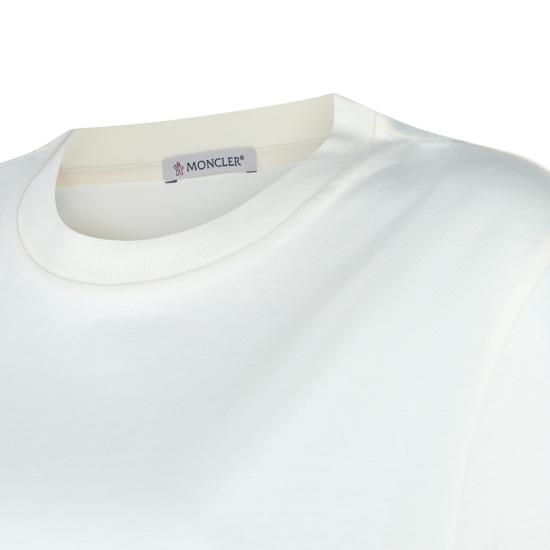 26SS 몽클레어 반팔 티셔츠 L10938C00027 89AUO034 WHITE - MONCLER