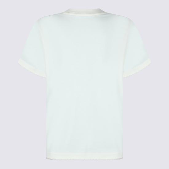 26SS 몽클레어 반팔 티셔츠 L10938C00027 89AUO034 WHITE - MONCLER