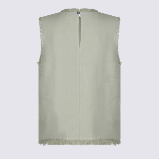26SS 안토넬리 피렌체 민소매 티셔츠 Q5934 935319 Green - ANTONELLI FIRENZE
