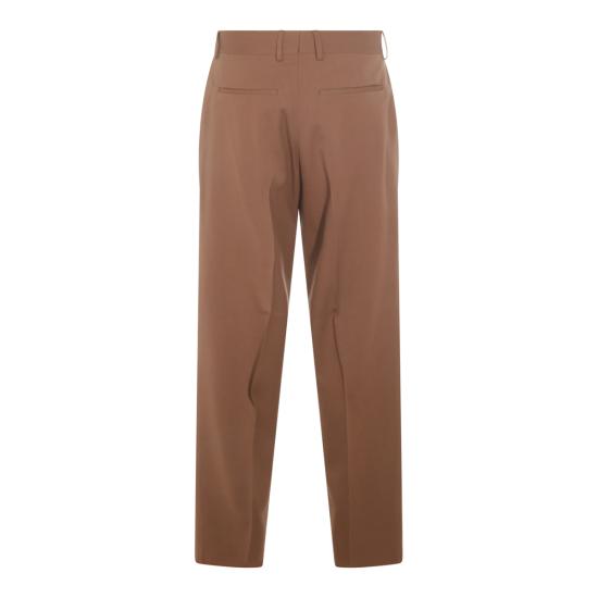25FW 펜디 울 팬츠 FB1089 AU60F0QE1 CAMEL - FENDI