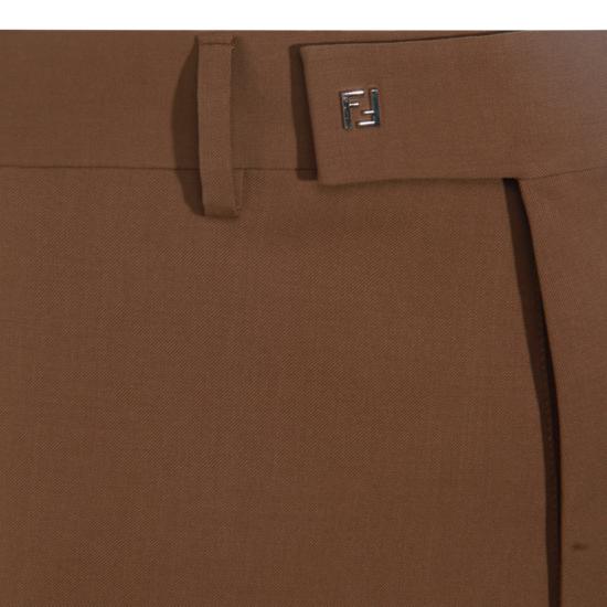 25FW 펜디 울 팬츠 FB1089 AU60F0QE1 CAMEL - FENDI