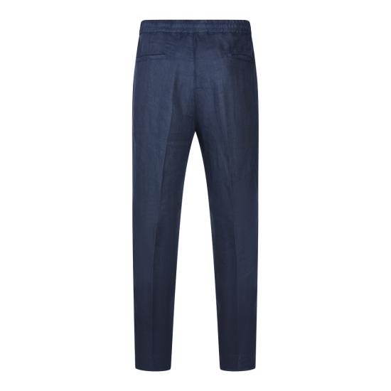 26SS 브루넬로 쿠치넬리 스트레이트 팬츠 M243DE1710 C6053 NAVY - BRUNELLO CUCINELLI