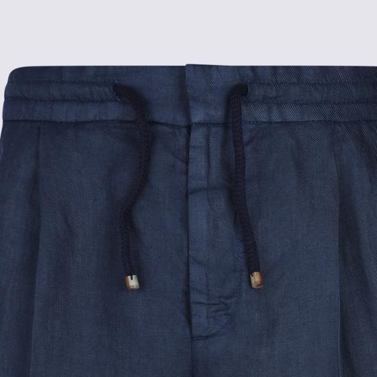 26SS 브루넬로 쿠치넬리 스트레이트 팬츠 M243DE1710 C6053 NAVY - BRUNELLO CUCINELLI