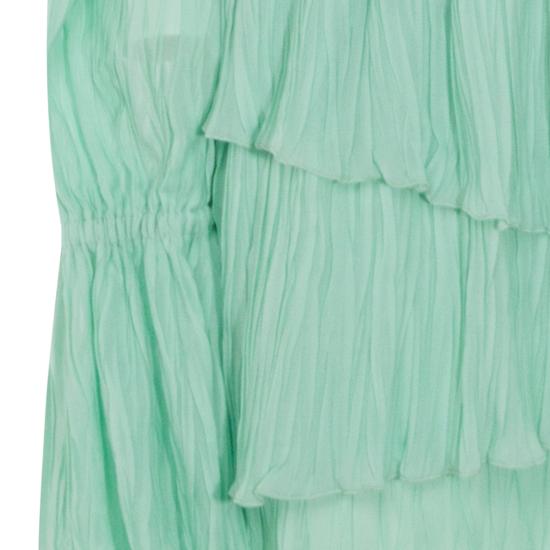 26SS 블루마린 미디 원피스 P622A771A N0477 GREEN LILY - BLUMARINE