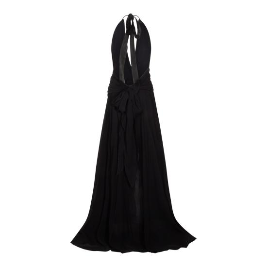 26SS 블루마린 롱 원피스 P622A803A N0990 BLACK - BLUMARINE