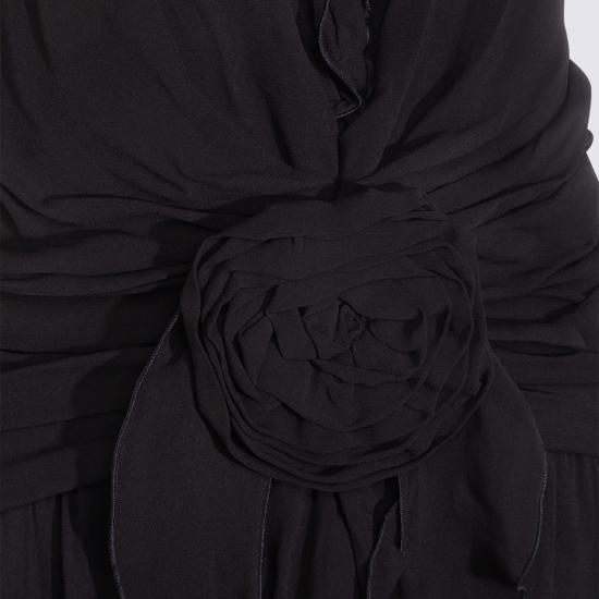 26SS 블루마린 롱 원피스 P622A803A N0990 BLACK - BLUMARINE