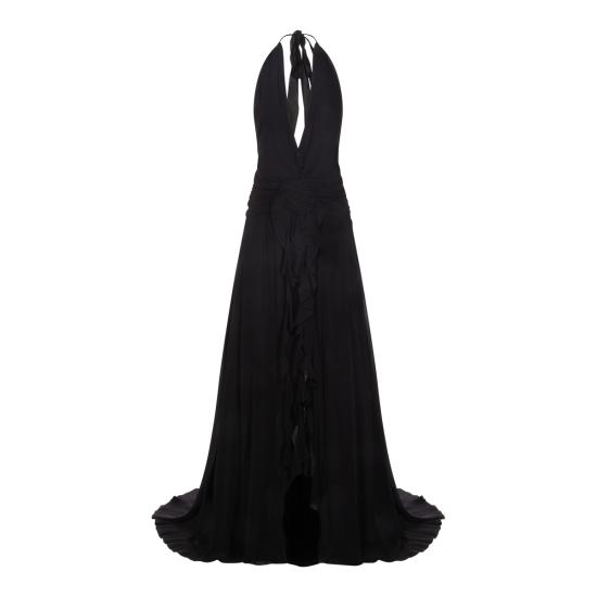 26SS 블루마린 롱 원피스 P622A803A N0990 BLACK