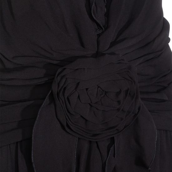 26SS 블루마린 롱 원피스 P622A803A N0990 BLACK - BLUMARINE
