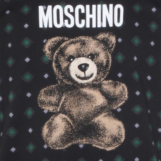 26SS 모스키노 반팔 티셔츠 261ZZ0717 02412555 Light Grey - MOSCHINO