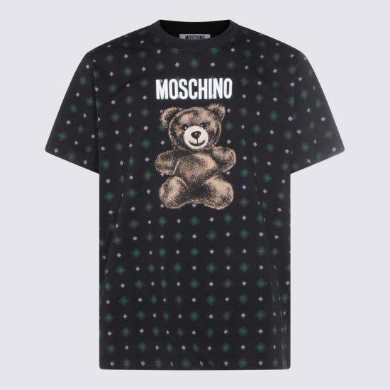26SS 모스키노 반팔 티셔츠 261ZZ0717 02412555 Light Grey