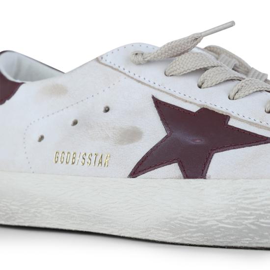 26SS 골든구스 슈퍼스타 스니커즈 GMF00101 F00811410350 WHITE RED - GOLDEN GOOSE