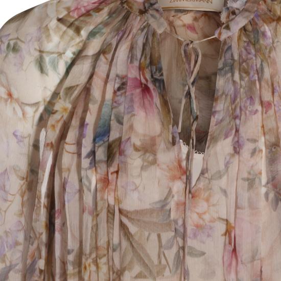 26SS 짐머만 블라우스 0991TC261 CRMAV CREAM AVIARY - ZIMMERMANN