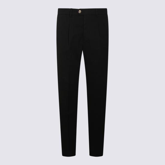 26SS 브루넬로 쿠치넬리 수트 팬츠 M252DE1450 C101 Black