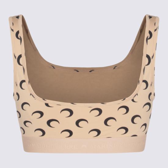 26SS 마린세르 올오버 문 프린트 브라탑 WUW055BCJER0001 TA10 TAN - MARINE SERRE