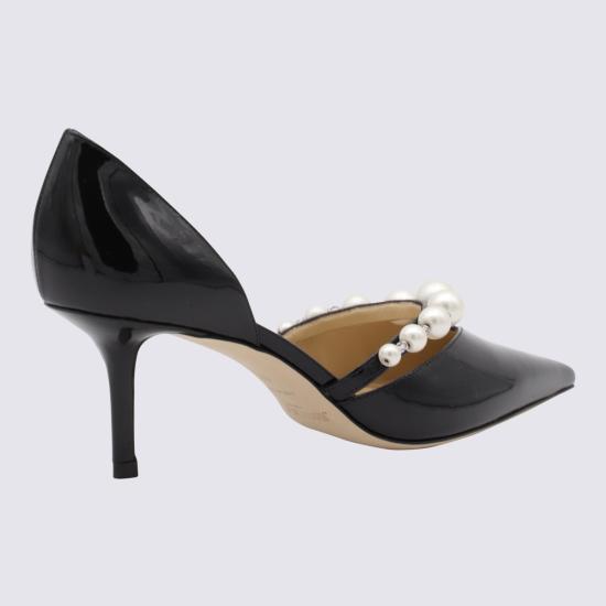 26SS 지미추 힐/펌프스 AURELIE65 XKM000050 BLACK WHITE - JIMMY CHOO