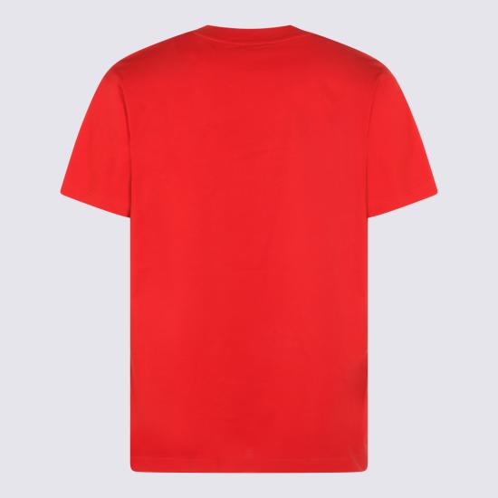 26SS 모스키노 반팔 티셔츠 261ZZ0702 02411115 RED - MOSCHINO