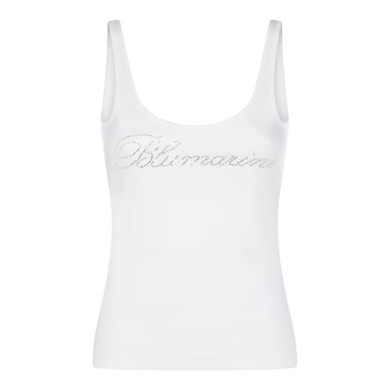 26SS 블루마린 민소매 티셔츠 P622T129A N0103 NATURAL WHITE