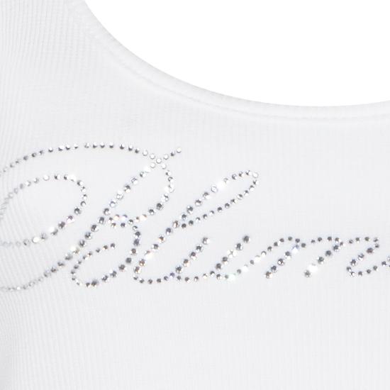 26SS 블루마린 민소매 티셔츠 P622T129A N0103 NATURAL WHITE - BLUMARINE