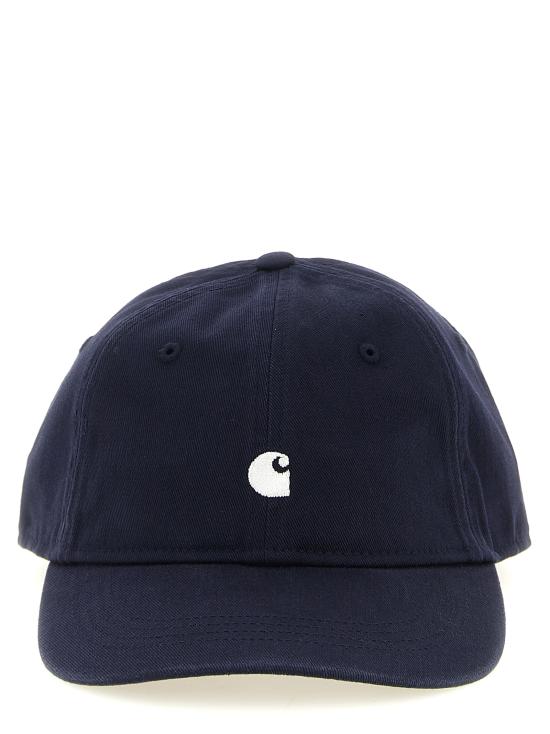 26FW 칼하트 WIP 메디슨 로고 볼캡 I03673000BXX Blue