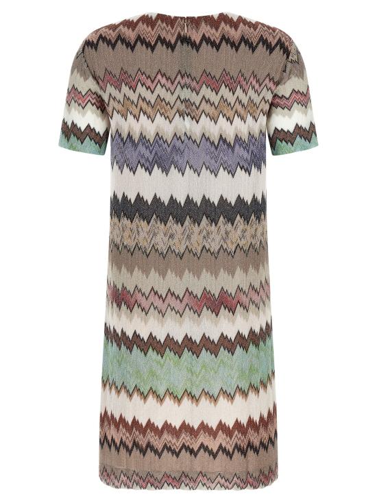 26SS 미소니 미디 원피스 DS26SG1OBR014WSM9Y3 Multicolor - MISSONI