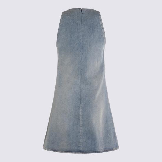 26SS 쿠레쥬 데님 원피스 126DRO791 DE00587055 DENIM BLUE - COURREGES