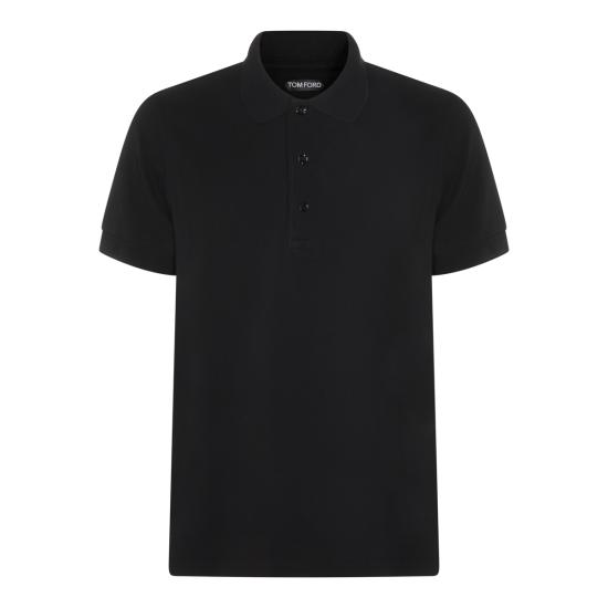 26SS 톰포드 폴로 티셔츠 JPS011JMT013 NAA BLACK