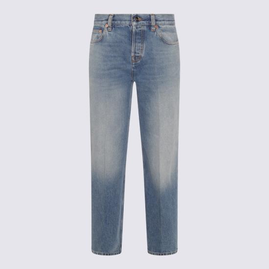 25FW 구찌 스트레이트 핏 데님 팬츠 812233 XDC7S4009 Blue