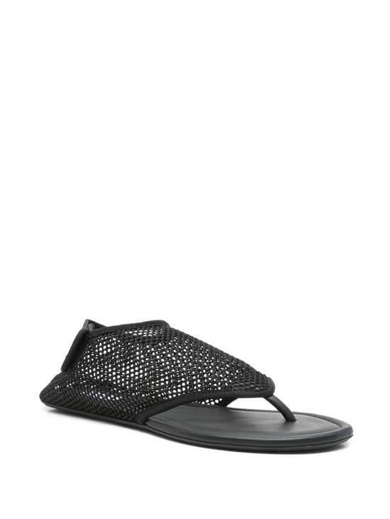26FW 알라이아 샌들 AA3S126TK050 999 BLACK - ALAIA