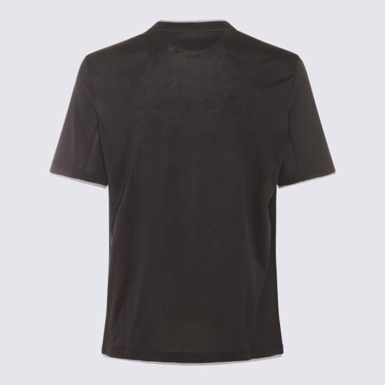 26SS 브루넬로 쿠치넬리 페이크 레이어링 티셔츠 MD8217427 CCB75 - BRUNELLO CUCINELLI