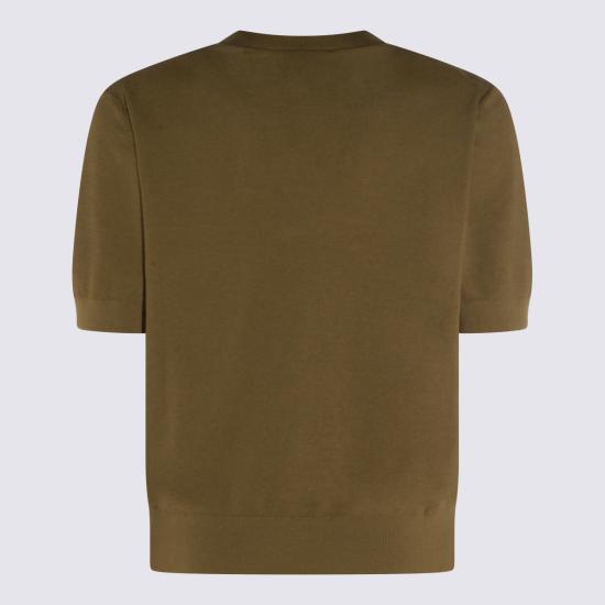 26SS 피아젠차 반팔 티셔츠 M1150026001 006323 Verde - PIACENZA 1733