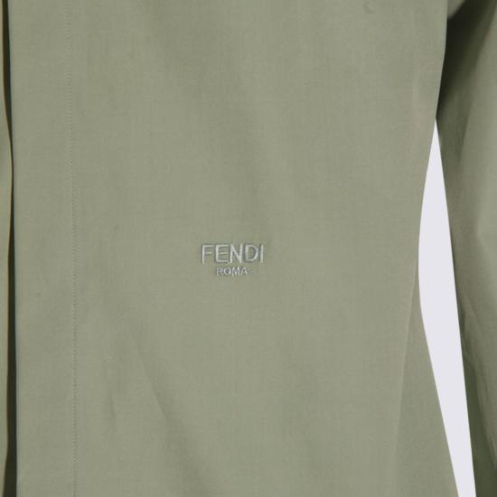 25FW 펜디 긴팔 셔츠 FS0585 AVK9F1D36 AQUA - FENDI