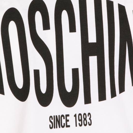 26SS 모스키노 반팔 티셔츠 261ZZ0702 02411001 White - MOSCHINO