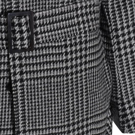 25FW 에르메네질도제냐 코트 298515A2 4VBYS0NR Grey Black - ERMENEGILDO ZEGNA