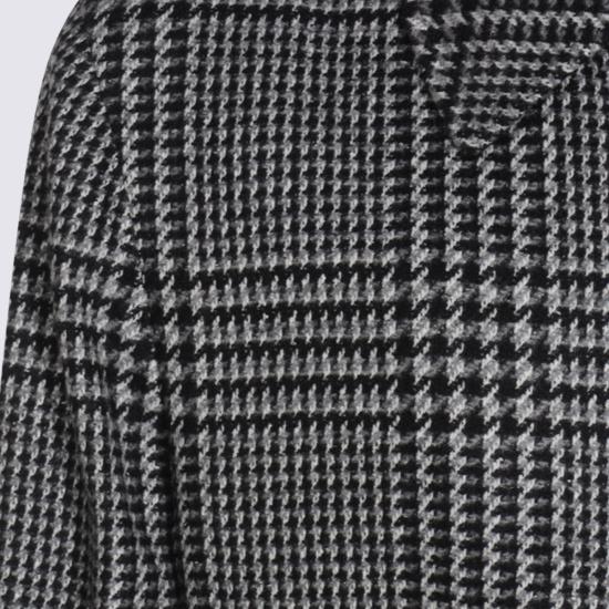 25FW 에르메네질도제냐 코트 298515A2 4VBYS0NR Grey Black - ERMENEGILDO ZEGNA