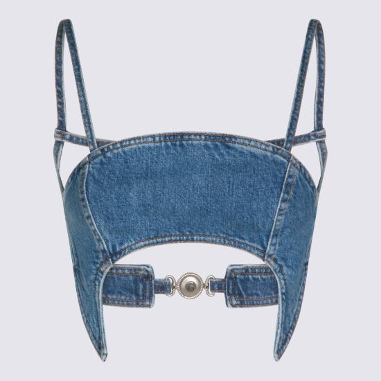 26SS 마린세르 민소매 티셔츠 WTO465ACDEN0002 BL05 LIGHT BLUE