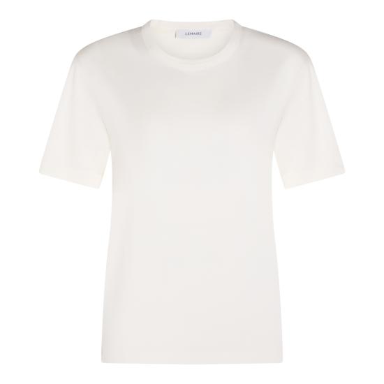 26SS 르메르 저지 티셔츠 TS0002 LJ1016WH048 LIGHT CREAM