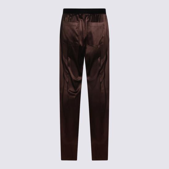 26SS 톰포드 스트레이트 팬츠 PAW683 FAX881ECD Brown - TOMFORD