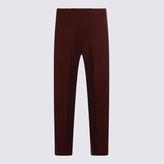 25FW 구찌 스트레이트 팬츠 829724 Z7AE56293 BORDEAUX - GUCCI