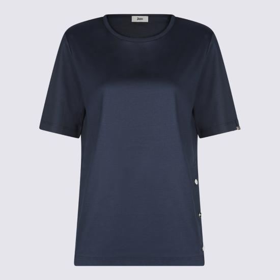 26SS 에르노 반팔 티셔츠 JG000258D 520639200 Navy