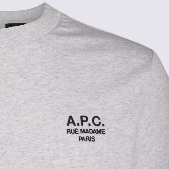 26FW 아페쎄 루 마담 스탠다드 티셔츠 COHBU M26388TPN HEATHER GREY - A.P.C.