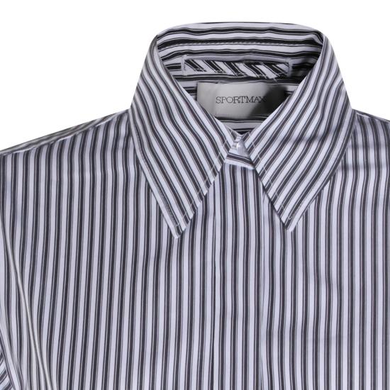 26SS 스포트막스 셔츠 2612191011600 80160003 NERO BIANCO - SPORTMAX