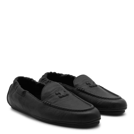 26SS 셀린느 아담 슬립온 로퍼 고트스킨 365165275C 38NO BLACK - CELINE